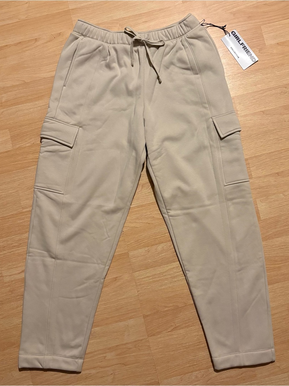 Girlfriend Collective Adjustable Jogger Cargo Pant Black